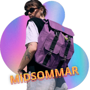 Plecak z klapą na laptopa - zaprojektuj